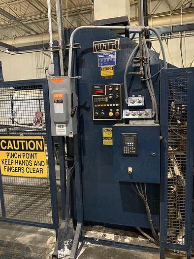 Used 66″ x 125″ Ward 2 color Flexo Folder Gluer