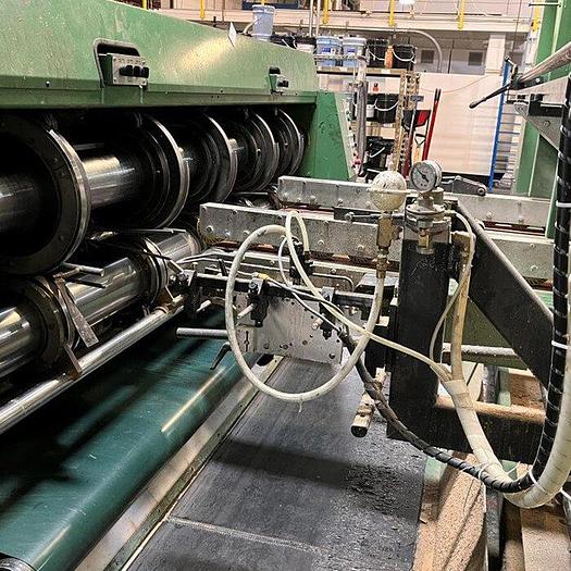 Used 50” x 110” Serenco 2 Color Flexo Folder Gluer