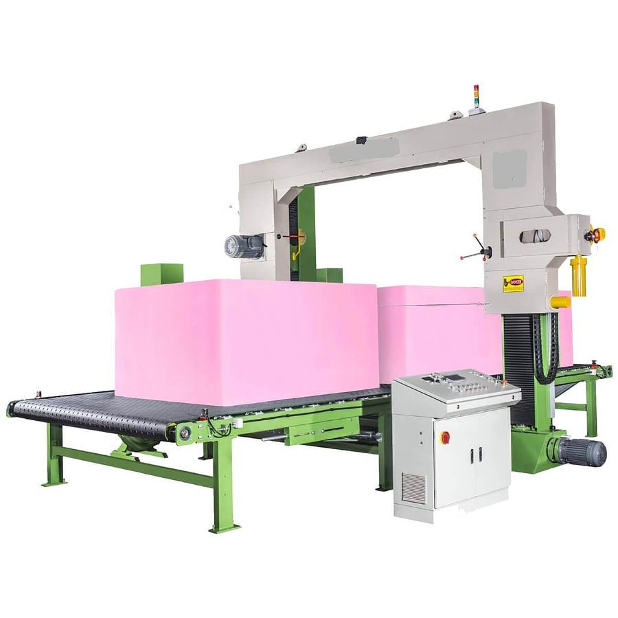 Used 86" x 100"  Sunkist Foam Horizontal Bandsaw