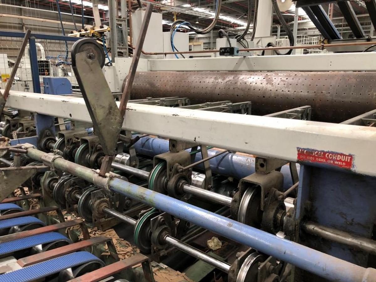 Used 66″ x 115″ Koppers 3 color Rotary Die Cutter