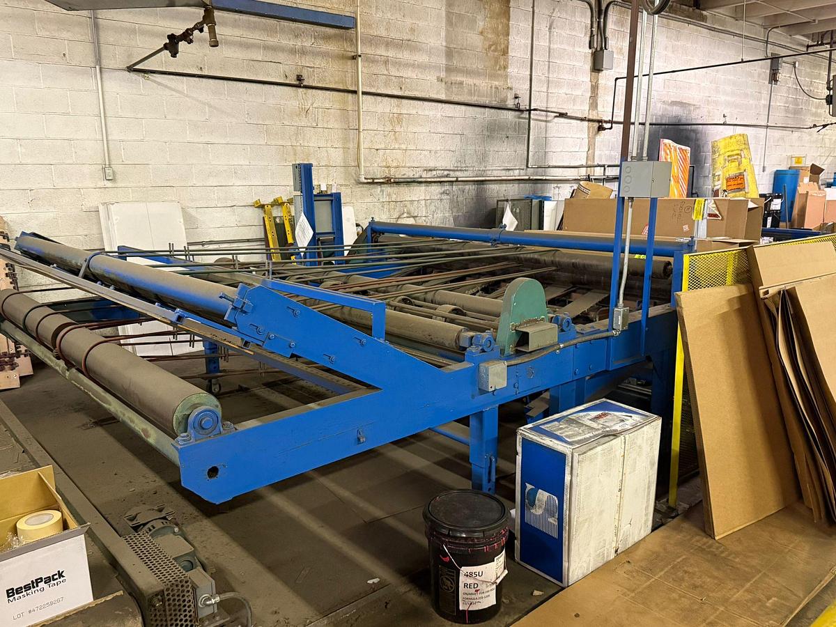 Used 66" x 80" Staley 1 color Rotary Die Cutter