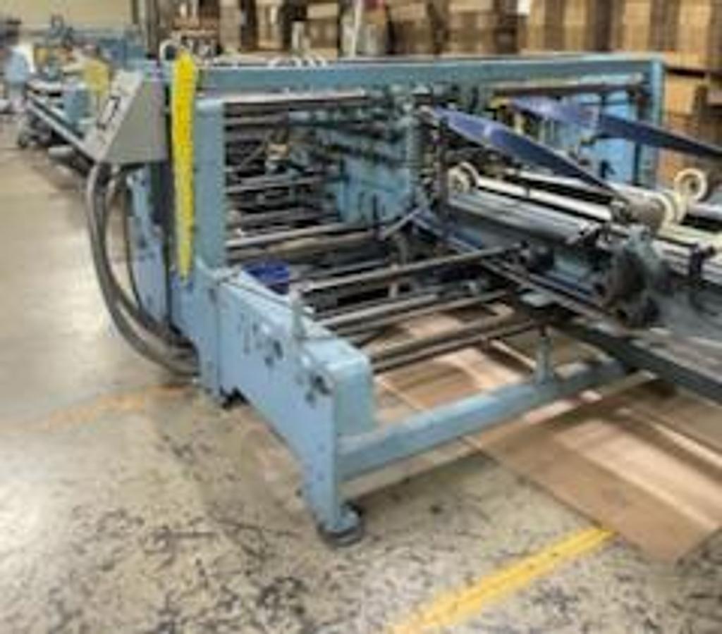 Used 110″ Post Specialty Folder Gluer
