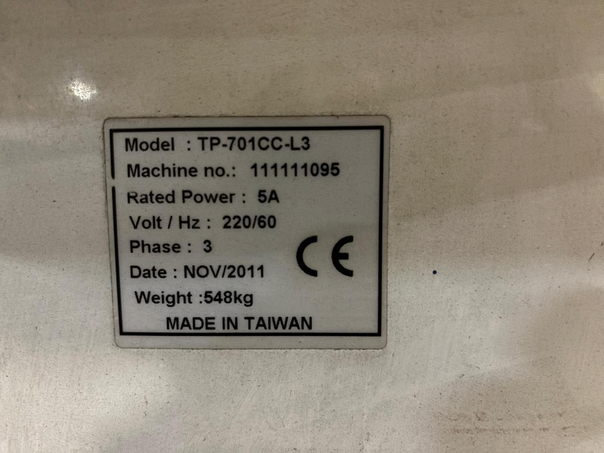 Used 65" Transpak Semi Automatic Bundle Tyer