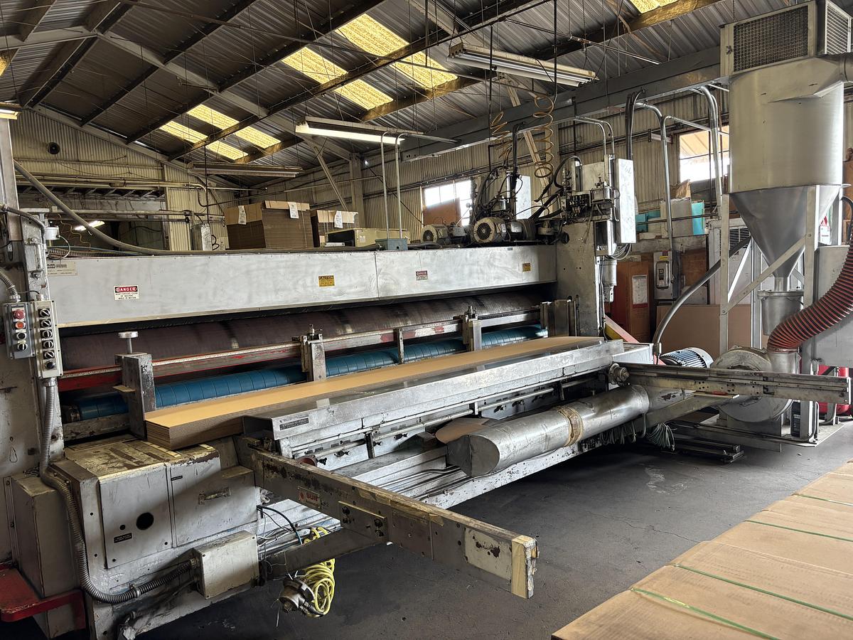 Used 66" x 170" Ward 2 color Flexo Printer Slotter