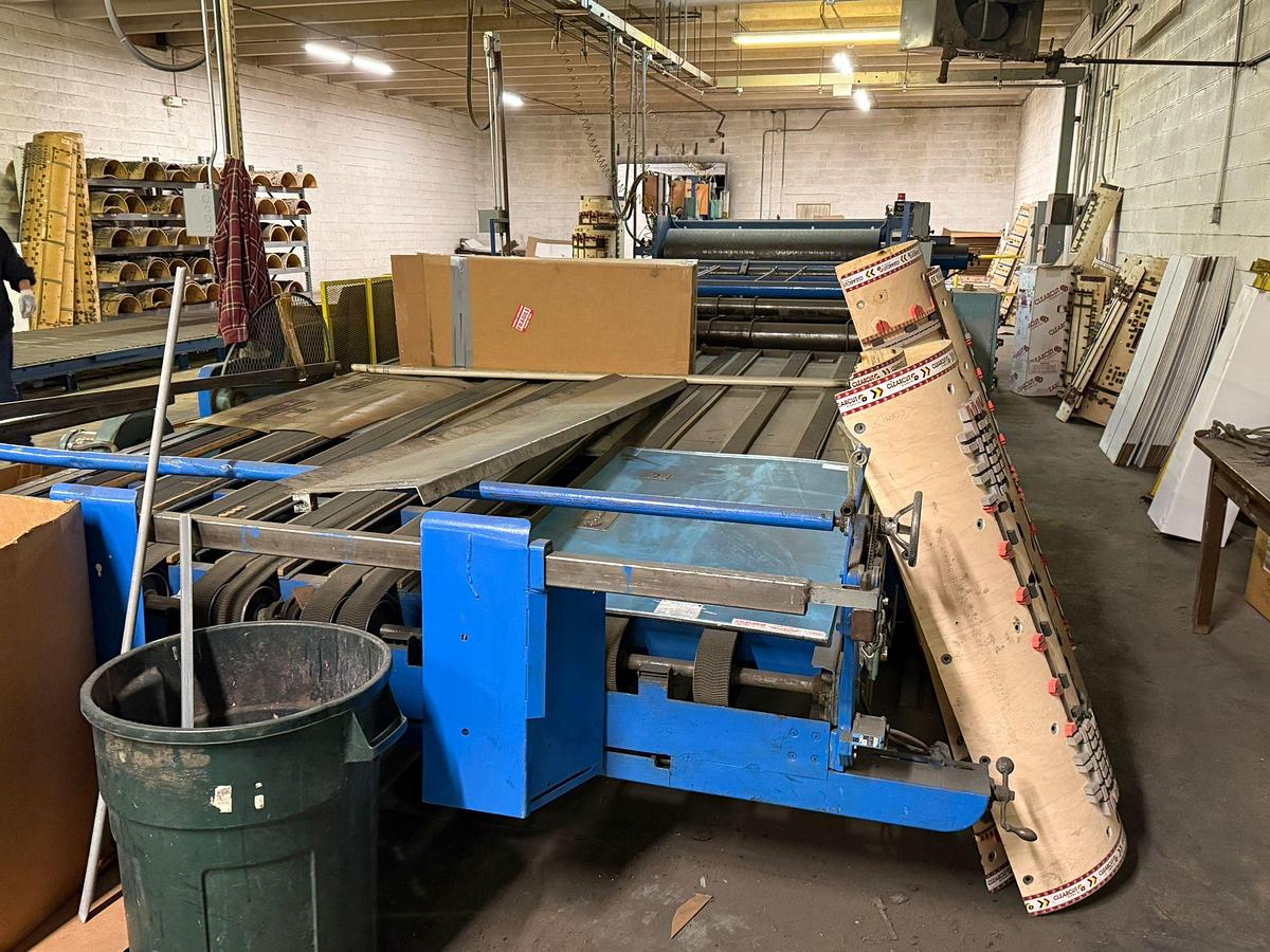 Used 66" x 80" Staley 1 color Rotary Die Cutter