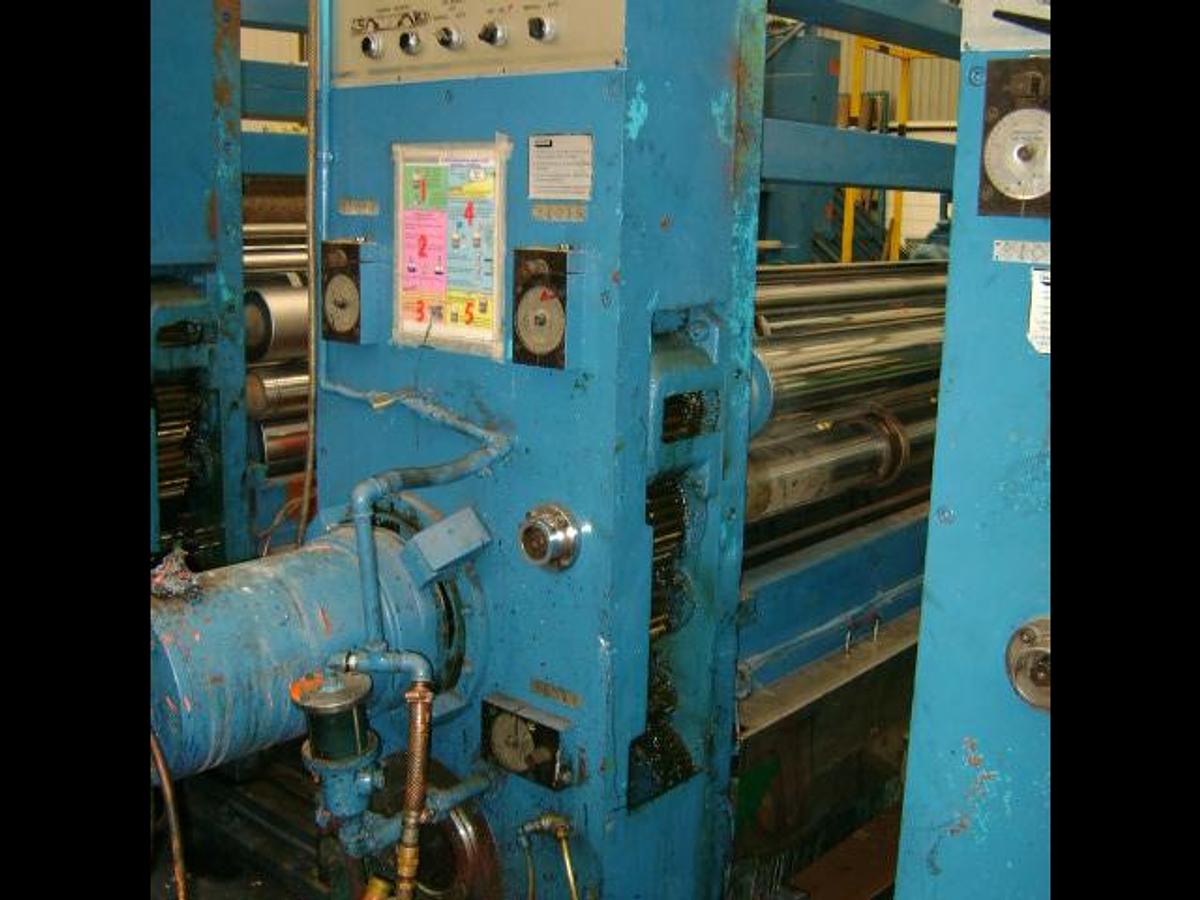 Used 66″ x 85″ TCY 2 color Rotary Die Cutter