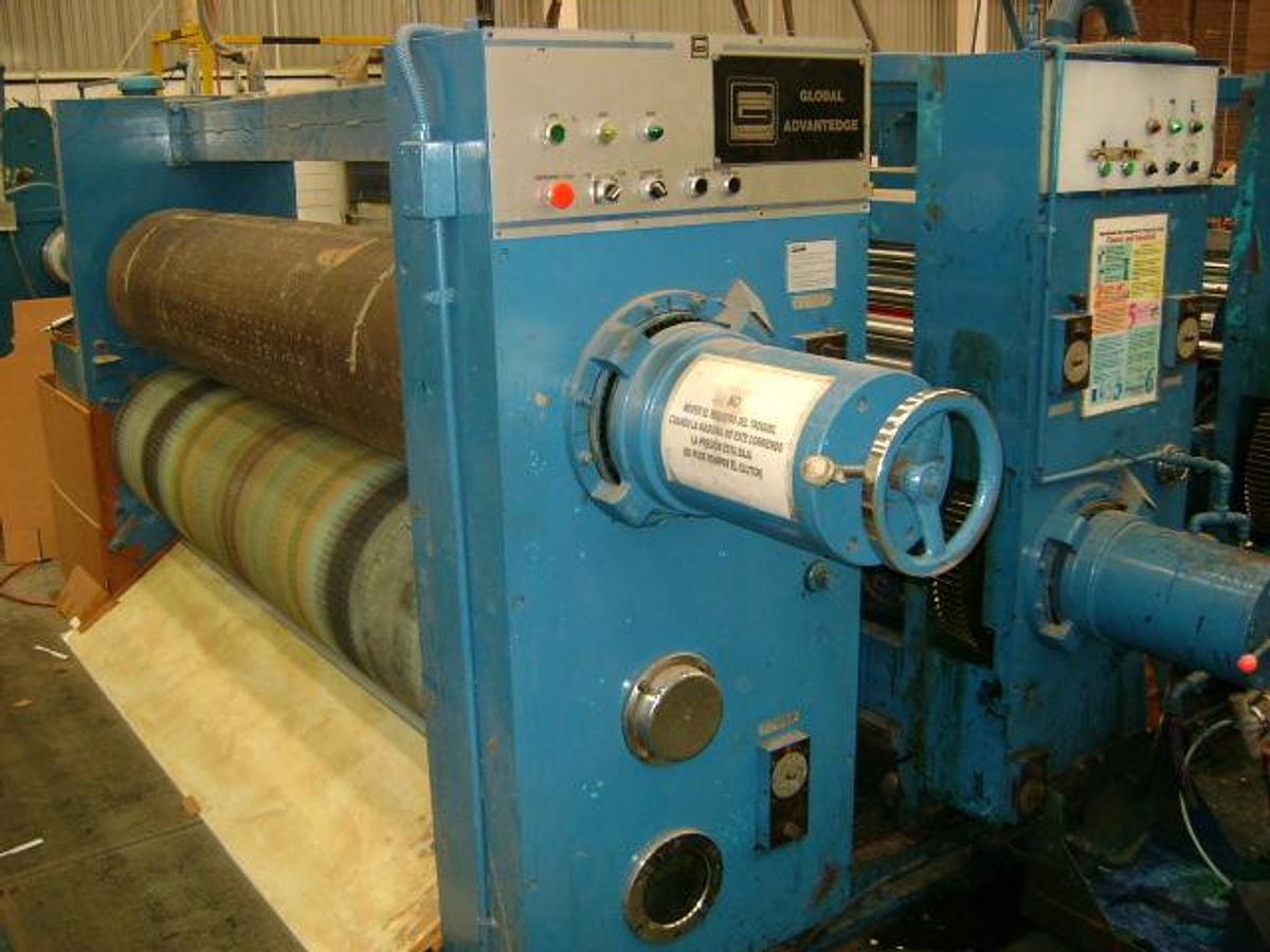 Used 66″ x 85″ TCY 2 color Rotary Die Cutter