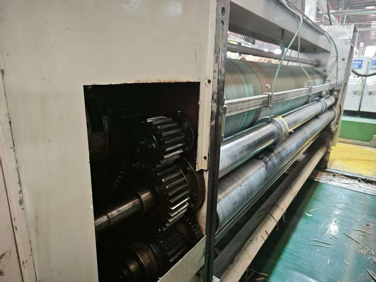 Used 66" x 118" TCY 3 color Rotary Die Cutter