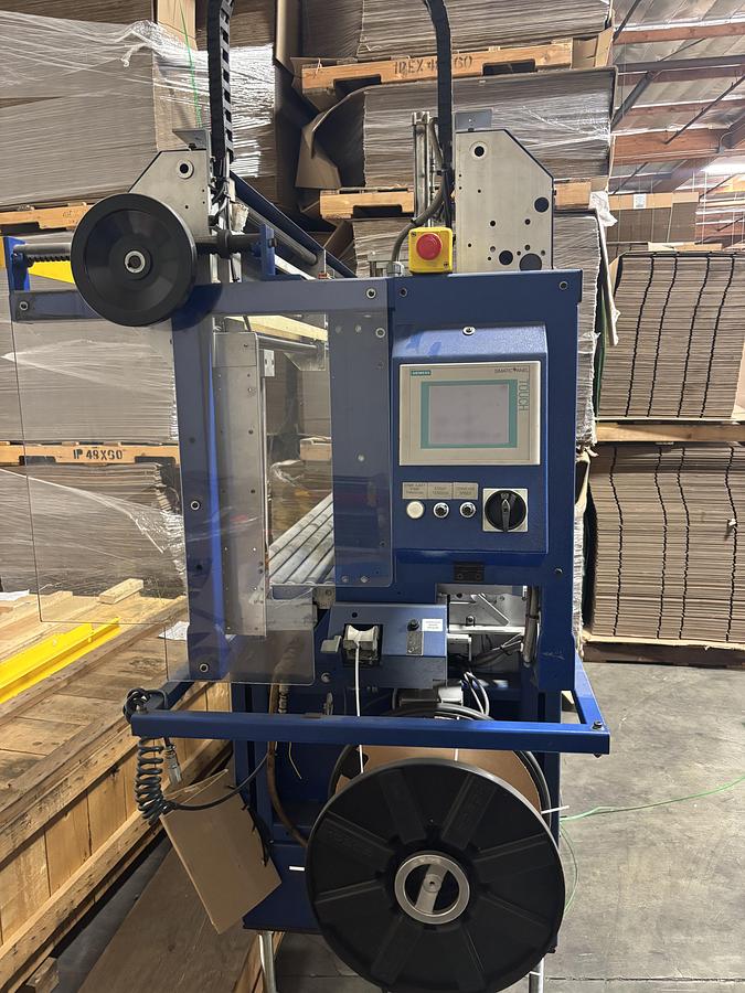 Used EAM Mosca bundle strapper