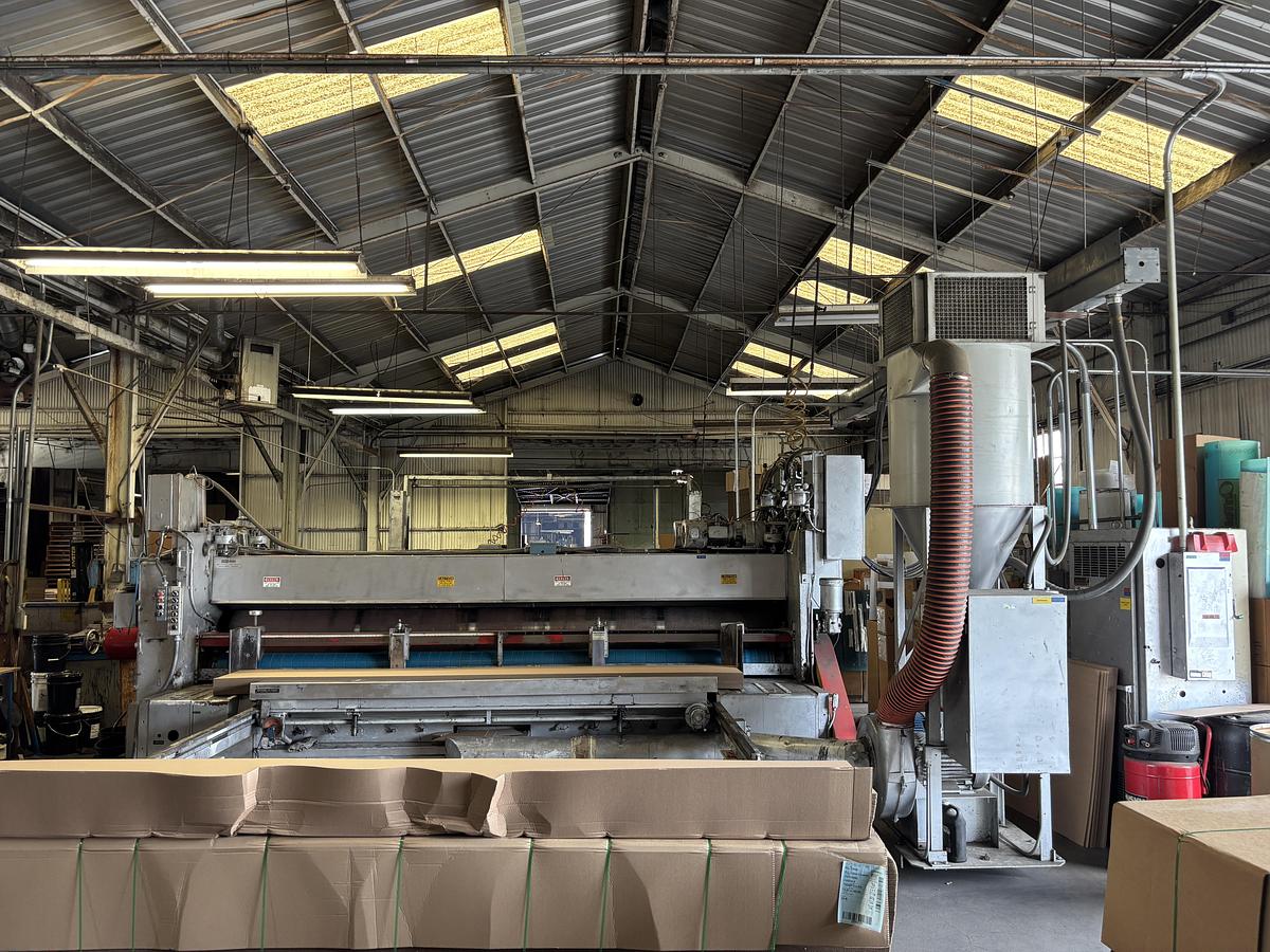 Used 66" x 170" Ward 2 color Flexo Printer Slotter