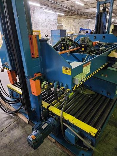 Used Eam Mosca 2 head Strapper Unitizer