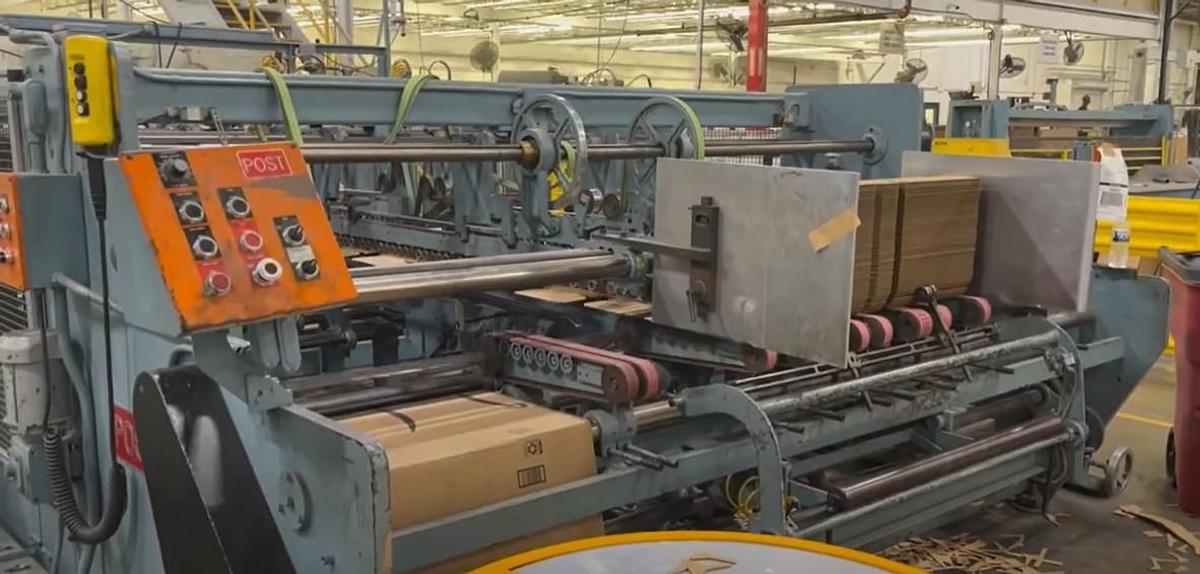 Used 115" Post Folder Gluer