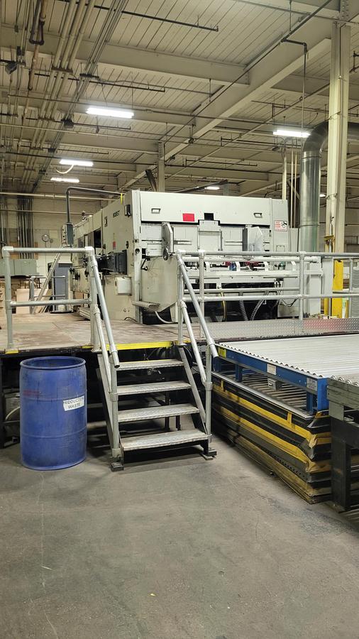 Used 50" x 80″ Bobst SPO 2000 Die Cutter