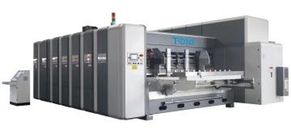 New 2600 x 5000mm (86" x 200") T-One Jumbo Printer Slotter machine