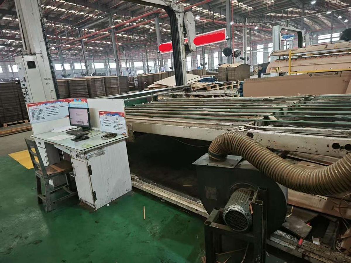 Used 66" x 118" TCY 3 color Rotary Die Cutter