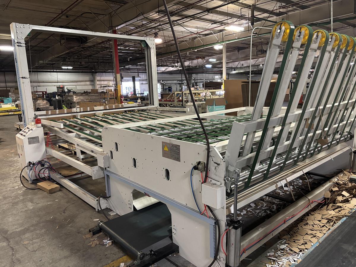 Used 66″ x 110″ MckInley 2 color Rotary Die Cutter
