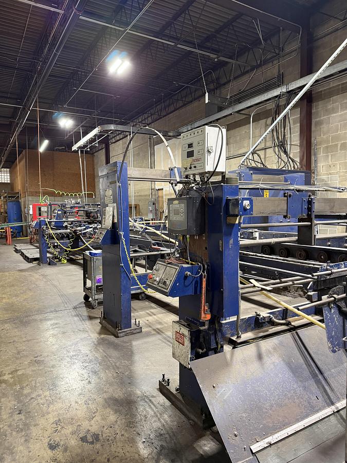 Used 50" x 110" Koppers 2 color Flexo Folder Gluer