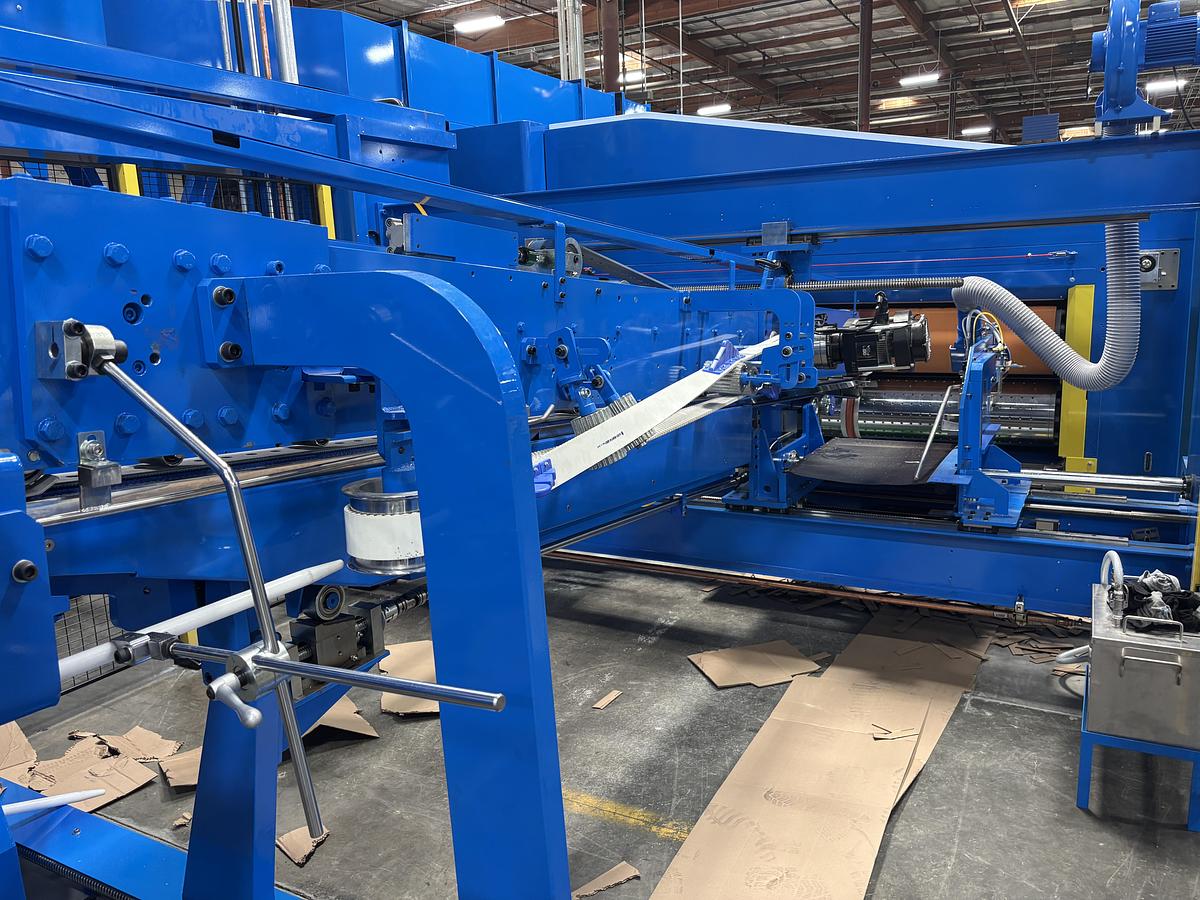 New 50" x 110" Sunrise Flexo Folder Gluer