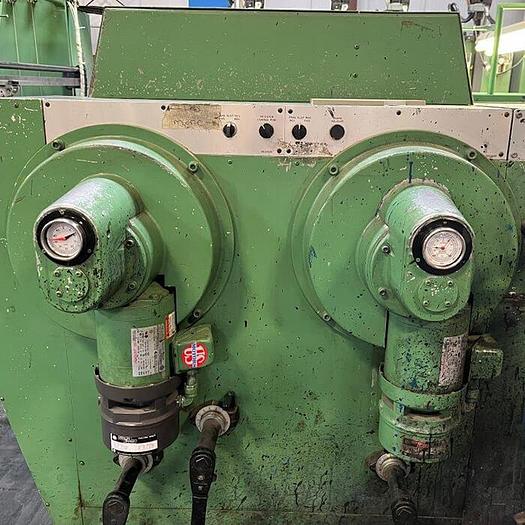 Used 50” x 110” Serenco 2 Color Flexo Folder Gluer