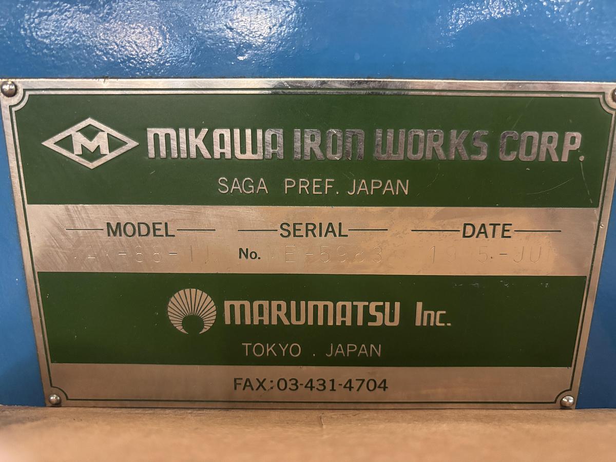 Used 40″ x 56″ Marumatsu Autoplaten Die Cutter