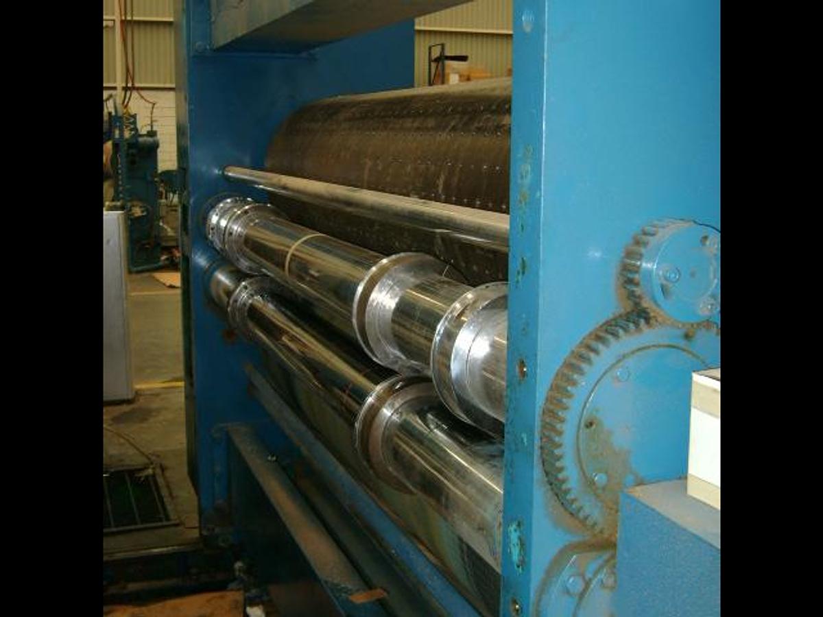 Used 66″ x 85″ TCY 2 color Rotary Die Cutter