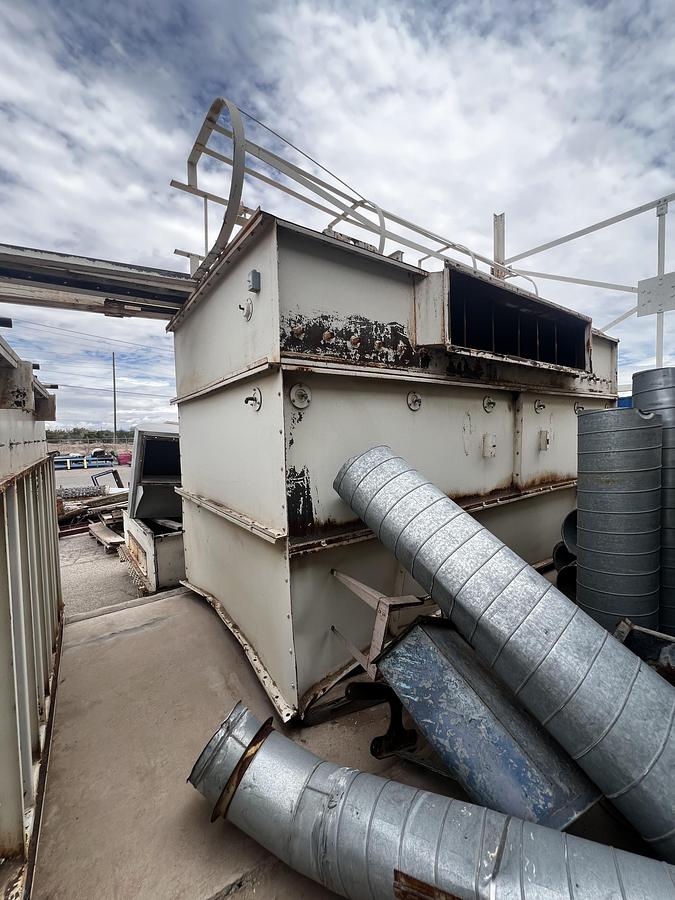Used Air conveying scrap system with 100's of feet of piping