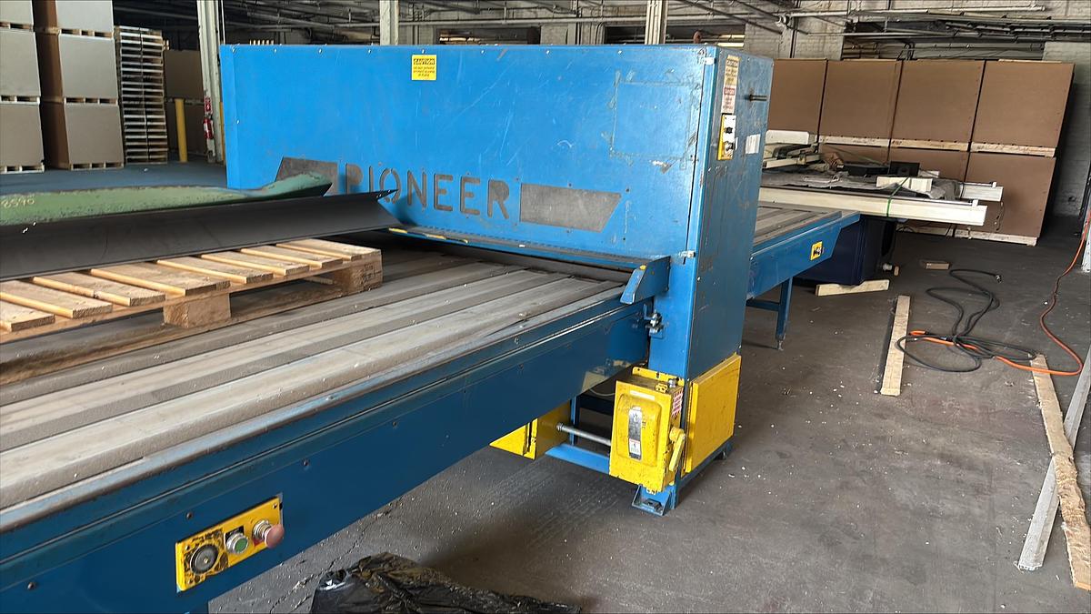 Used 80" x 110" Pioneer Roller Die Cutter