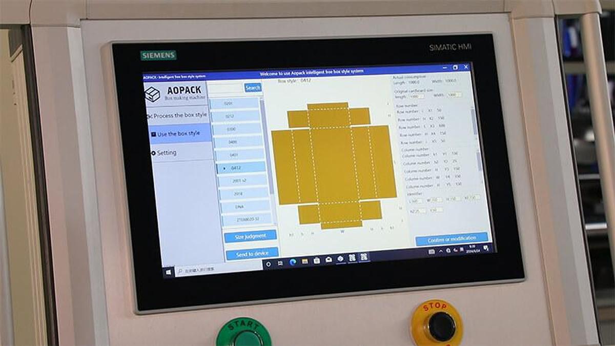 Aopack Boxmaker model BM 3000 HD