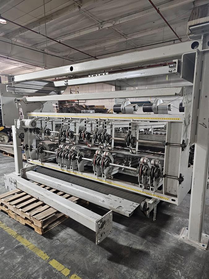 Used 120" Alliance Die Cut Stacker 
