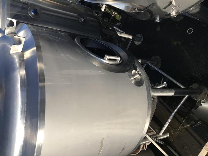 Used Brewery Display FV's (2) 7-10 bbl Display Tanks