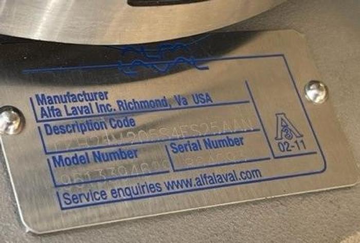 Alfa Laval 2.5" x 3" 15 HP Centrifugal Pump