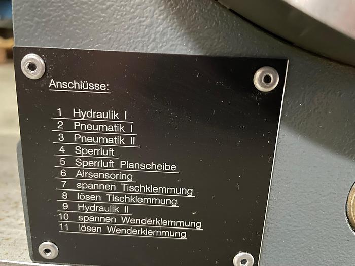 Gebraucht 5 Achsen- NC Teilapparat / Rundtisch  PEISELER ZASP 160 