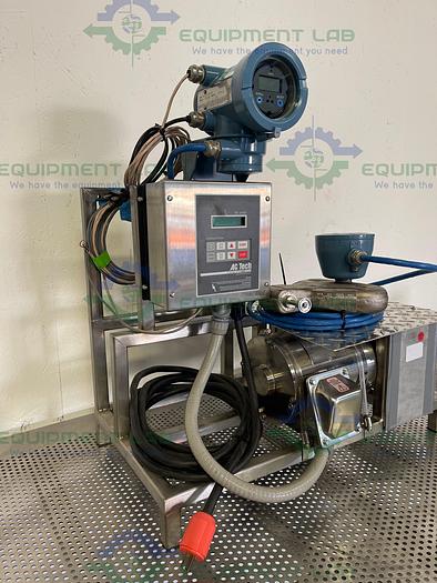 Used Sterling Electric  SIY054MCI Motor w/CMF010 Mass Flow Sensor, 1700R11 Transmitter