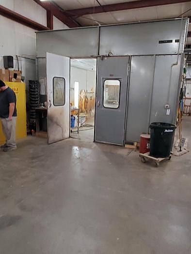 Used Tecor 14' x 23' Spray Booth
