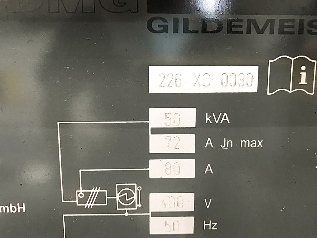 Used DMG GILDEMEISTER CTX 420 - 2002