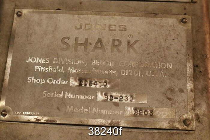 Used Beloit Shark 3205 Pulper, Vertical Drive #38240