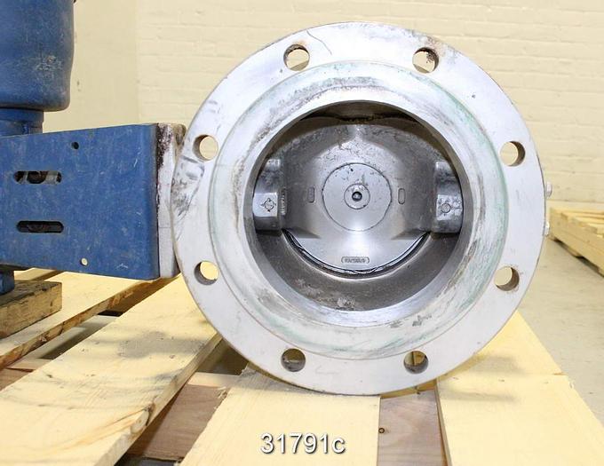 Used Neles Jamesbury 21CB08CJL 8" V-Ball Control Valve #31791