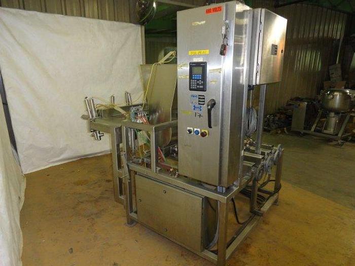 Used FEMC 4 Piston Filler; with (4) dispensing nozzles; Md#3700-000-002