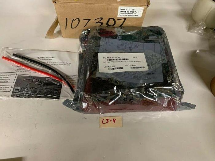 New DONALDSON TORIT DELTA P Board 0-20” M9805-02-0700 Rev H With Tubing Adapter
