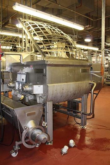 Used Wolfking Dual Shaft Paddle Blender; Md#TSM1500; 3,000 Lbs