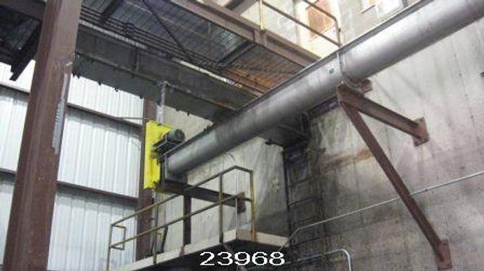 Used Andritz Dupps 3620C Dewatering Screw Press And 3.O Meter Gravity Table #23968