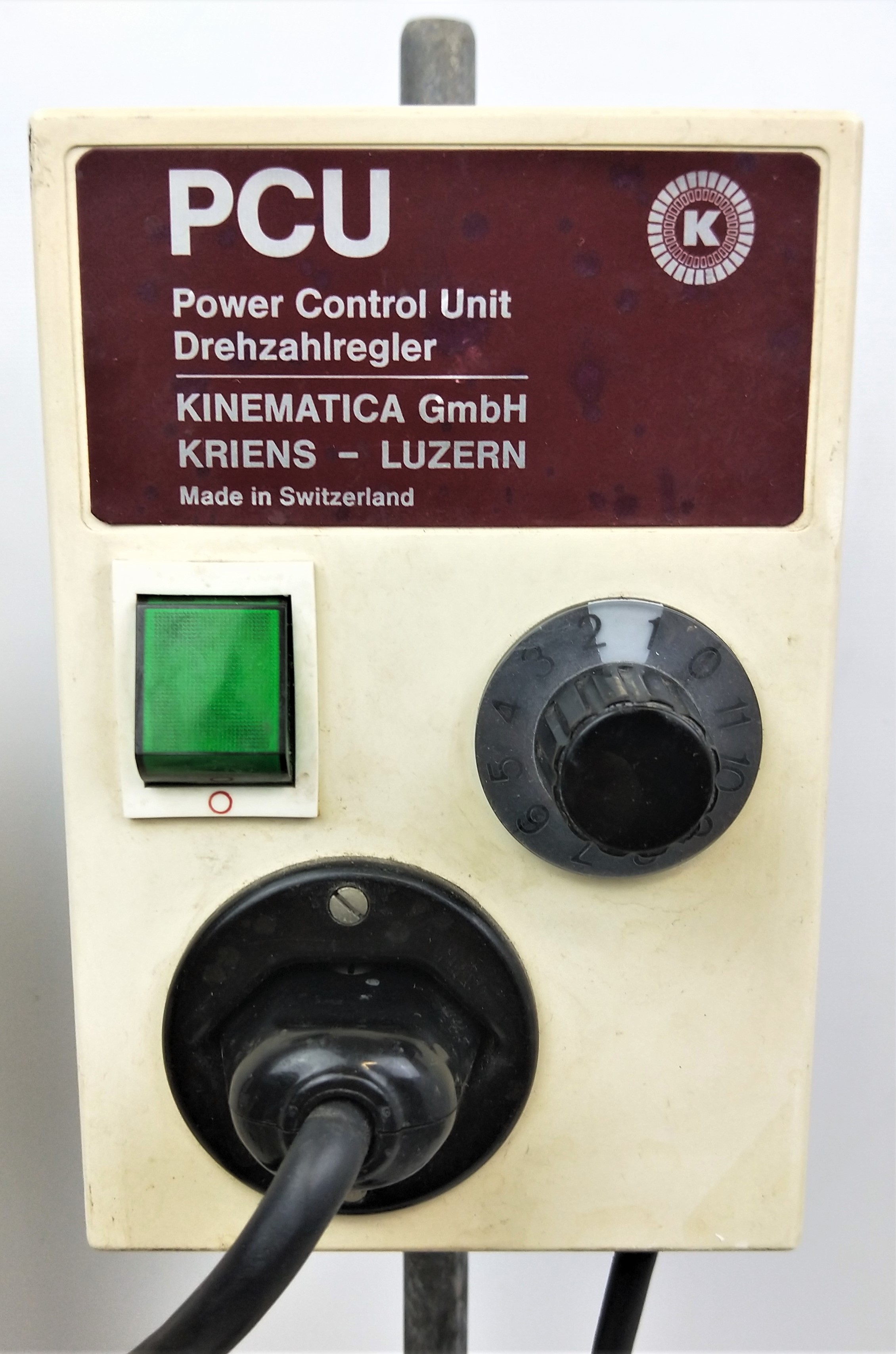 Used Kinematica (Brinkmann) Polytron PT 10/35 Blade-type Homogenizer with PCU-11 Controller and Probe