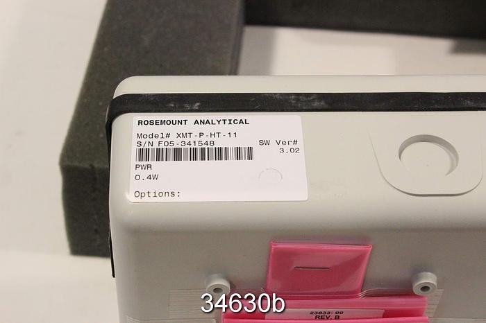 Unused Rosemount Analytical Solu Comp XMT-P, pH, ORP, and Redox Transmitter #34630