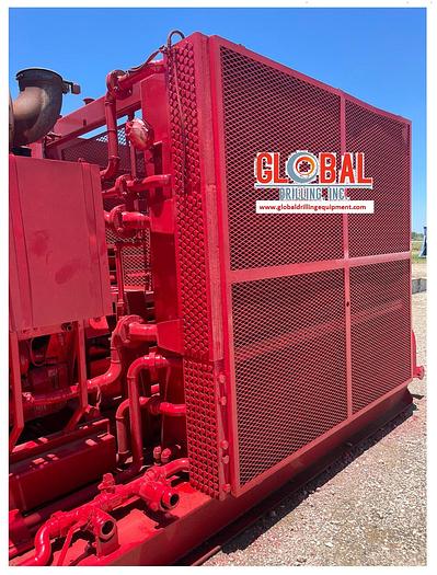 Used Item 0598 : Sullair 1350CFM / 350PSI Air Compressor & Ariel JGA-2 2-Stage Booster Combination