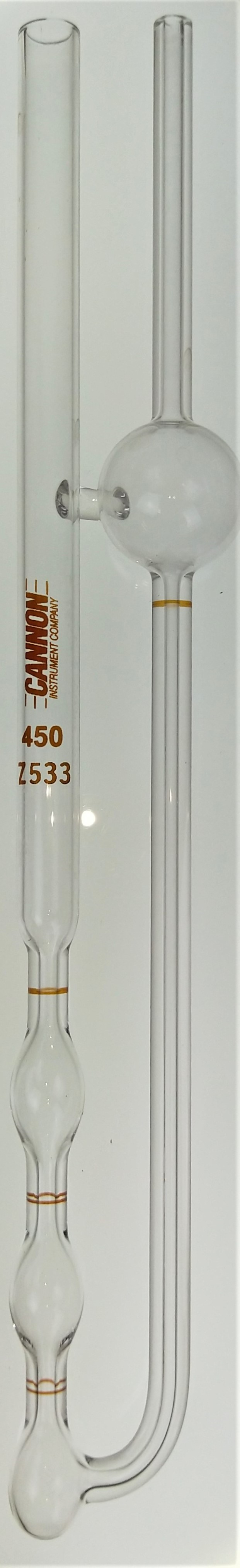 New Open Box Cannon-Fenske CFOC-450 (9721-F77) Certified Opaque Viscometer Tube - Size 450