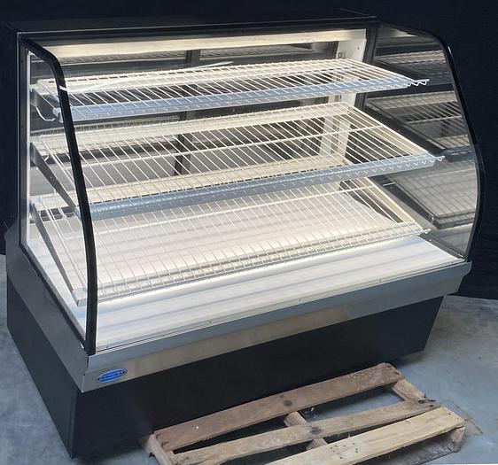 Used Gently Used Federal Showcase -- Dry Case, Lighted Shelves, Adjustable Shelf Angles, Model ECGD59. In stock, available for immediate pickup!