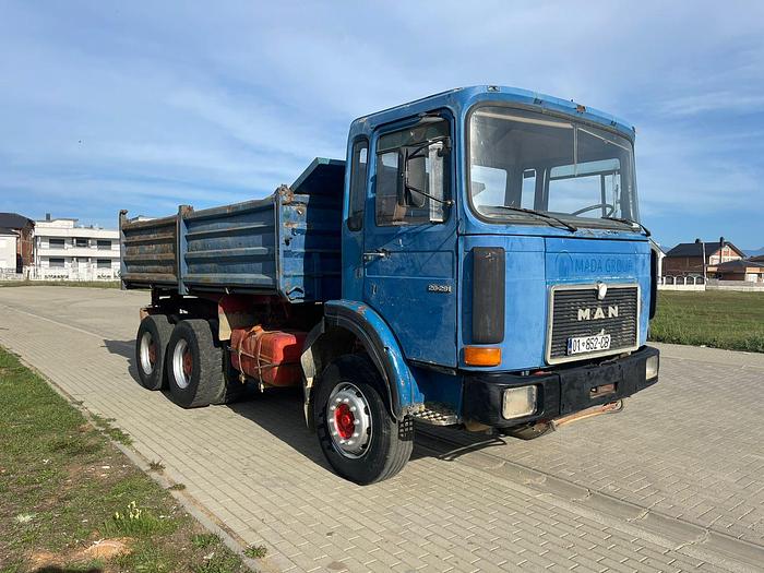 Gebruikt 1986 MAN 26.291 6x4 typer full steel 6 cilinder