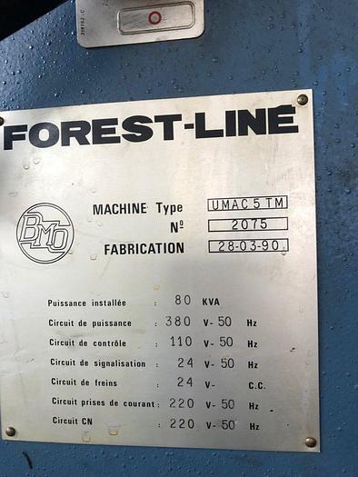 Usato Fresatrice CNC a montante fisso FOREST LINE