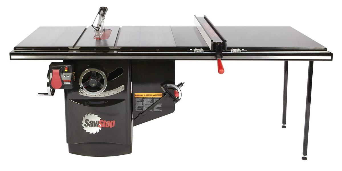 Industrial Cabinet Saw - 3HP 1ph 230v / 36" - 52" Standard or Advanced T-Glide Fence Assembly
