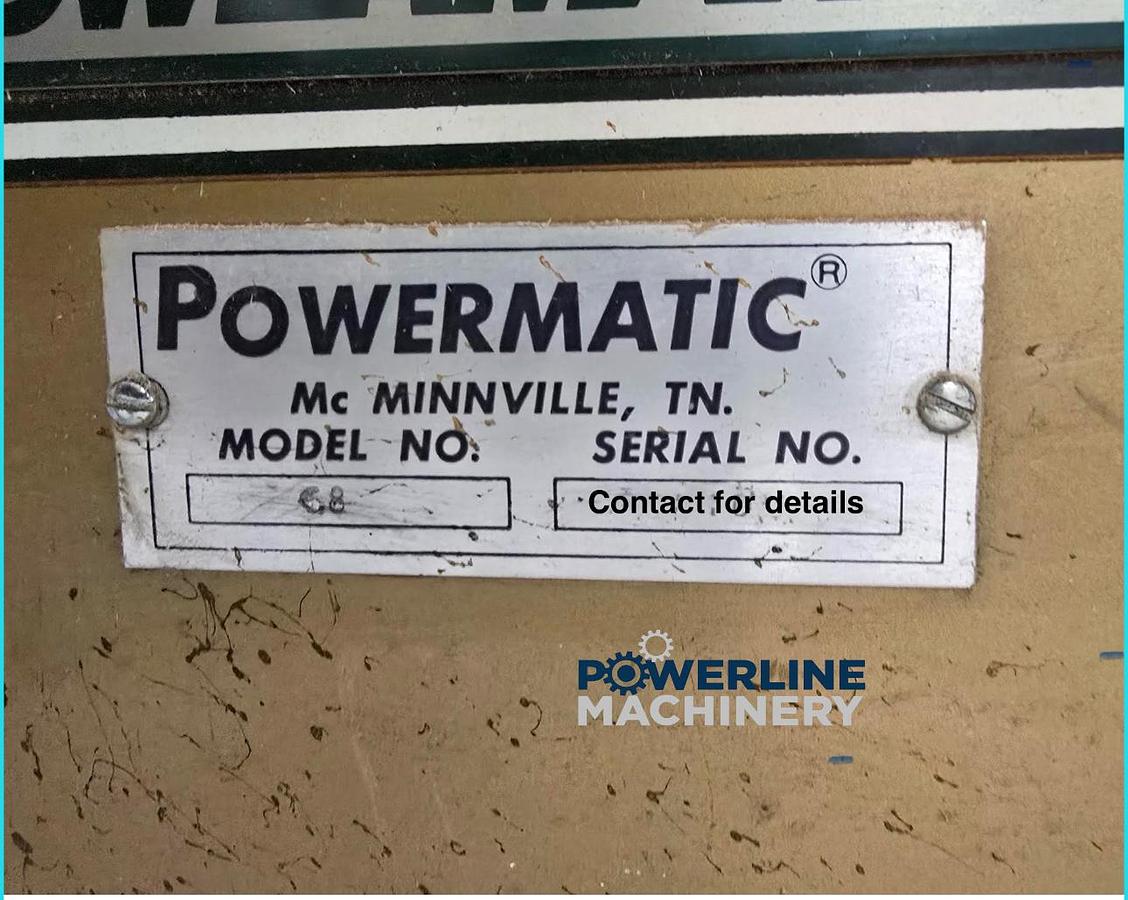 Used Powermatic Table Saw